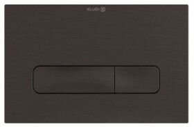 KLUDI - Unifix Ovládání splachování, kartáčovaný černý chrom 30PP01N2