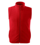 Next fleece vesta unisex červená 07 (brand label) 2XL