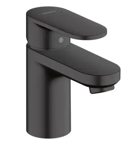 Hansgrohe - Umyvadlová baterie s výpustí, EcoSmart, matná černá (71550670)