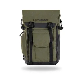 Batoh Adventure Military Green - GymBeam (zelená) (38167-1-militarygreen)
