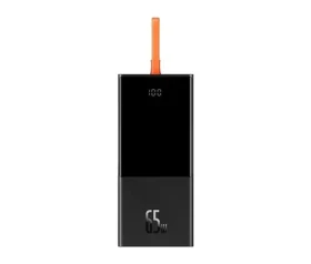 Baseus PPJL000001 Elf PowerBank 20000mAh černá / 65W / 2 výstupy (PPJL000001)