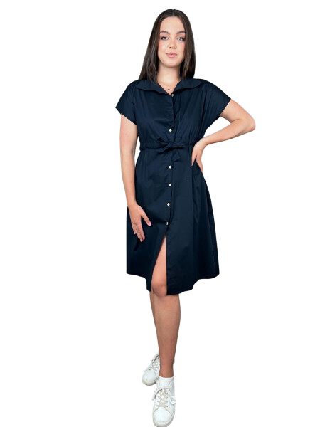 HOSH Košilové šaty Luma Velikost: UNI, Barva: Tmavě modrá