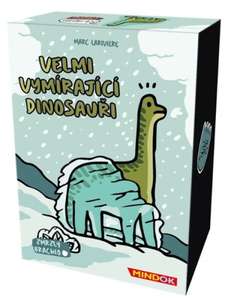 Velmi vymírající dinosauři Zmrzlý Brachio