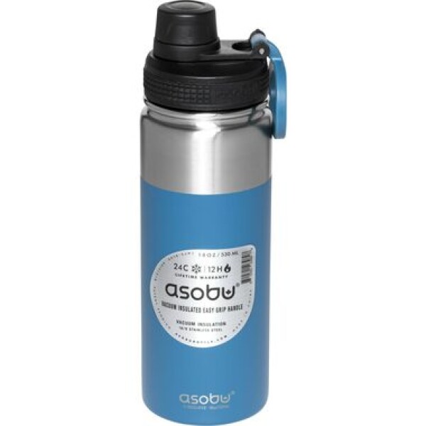Asobu Alpine Flask Bottle Blue 0.53 L / Termoláhev / chladný až 24 hodin / horký až 12 hodin (TMF6 BLUE)