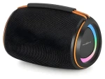 Nedis SPBT2026BK černá - oranžová / Reproduktor / Bluetooth 5.4 / 40 W / TWS / microSD / USB-C (SPBT2026BK)