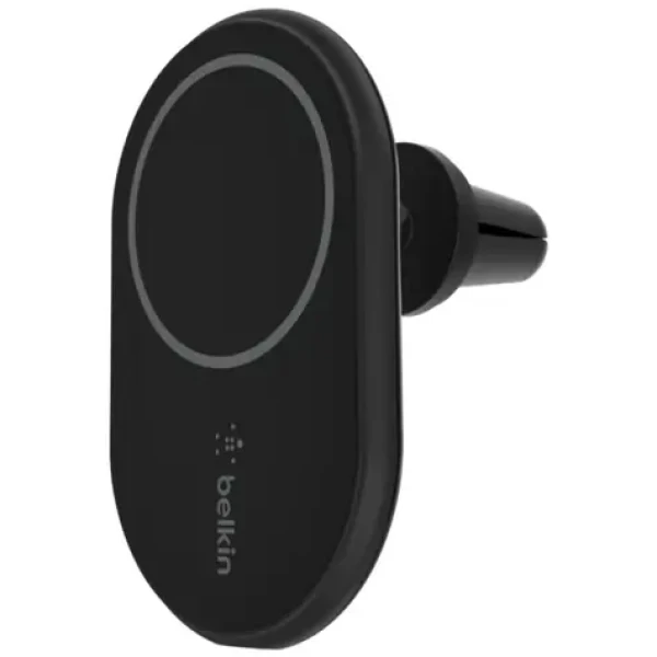 Belkin MagSafe Magnetic Wireless Car Charger 10W černá / bezdrátový nabíjecí držák / 10W MagSafe nabíjení (WIC004btBK)
