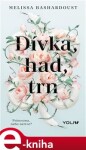 Dívka, had, trn