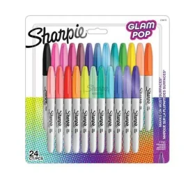 Sharpie Fine Popisovač permanentní Glam Pop / kulatý hrot F / 24ks (2198779)