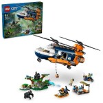 LEGO® City 60437 Helikoptéra na průzkum džungle základním táboře