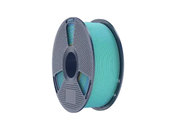 XtendLan SILK PLA filament zelená a modrá / Struna pro 3D tiskárnu / PLA / 1,75 mm / 1 kg (3DF-SPLA-S1.75-DCGB 1kg)