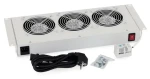 Triton 19" ventilační jednotka / 3 ventilátory / pro nástěnné rozvaděče / bimetalový termostat (RAC-CH-X26-X1)