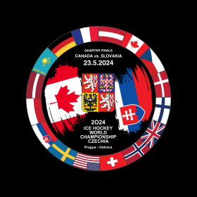 Puk Ice Hockey World Championship Czechia MS 2024 Dueling 23.5.2024 Canada vs. Slovakia