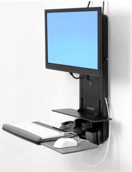 ERGOTRON Patient Room VL18 STS WM / systém držáků na zeď / pro monitor klávesnici a myš (61-080-085)