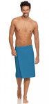 Vaflový kilt NordicSPA 80x150cm - pánský, petrolejově modrá