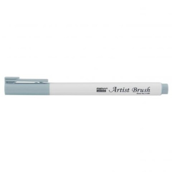 MARVY Artist Brush 1100-41 fix štětcový hrot – barvy vodní báze brush pen na papír lettering kaligrafie rozmývatelný mísitelný acid free netoxický