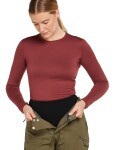 Dámské merino spodky ICEBREAKER Wmns 260 Tech High Rise Leggings, Black velikost: XL