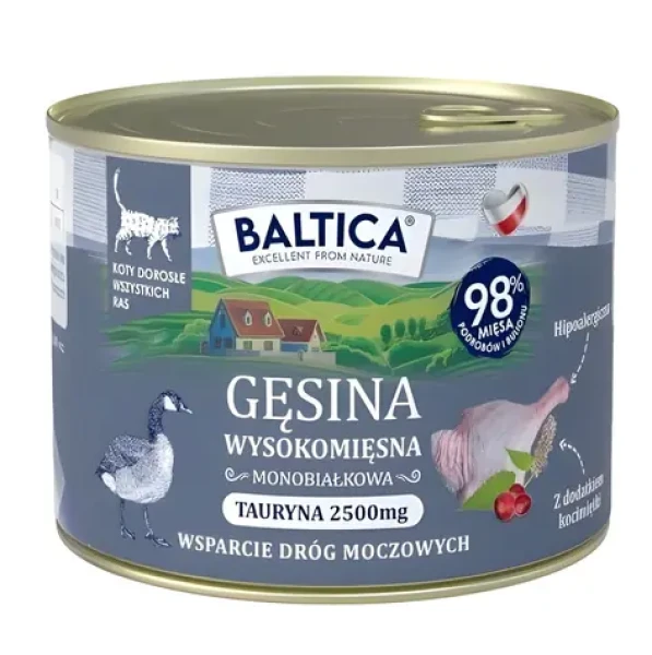 Baltica Smaki regionów Husí / Konzerva pro kočky / monoprotein / 185 g