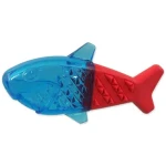 Dog Fantasy Hračka - žralok chladící červeno-modrá 18 cm (454-29091)