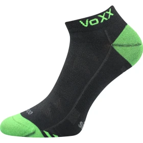 VOXX Ponožky sportovní bambusové BOJAR nízké TMAVĚ ŠEDÉ (3 páry) 35-38 116573