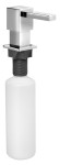 SAPHO - Zápustný dávkovač mýdla, hranatý, chrom SP011