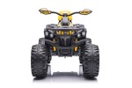 Mamido Dětská elektrická čtyřkolka ATV Power 12V 14Ah 4x4 žlutá