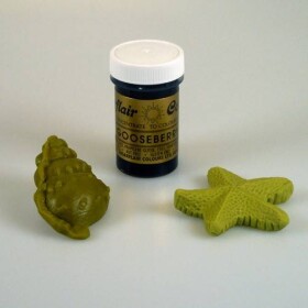 Gelová barva Sugarflair (25 g) Gooseberry