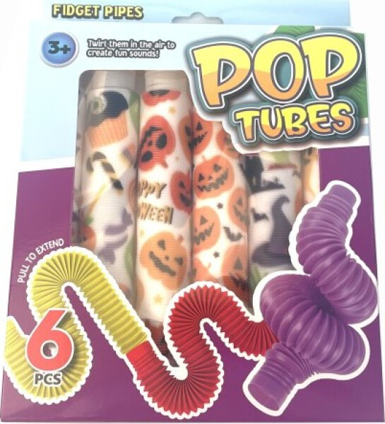 Fidget trubička se světelným efektem