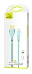 USAMS SJ360 Ultra Tenký Datový Kabel Lightning azurová (6958444970622)