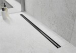 MEXEN - Flat 360 Slim podlahový žlab 90 cm otočný černá 1741090