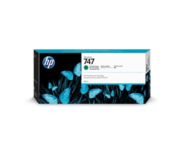 Inkoust HP 747 300-ml Chromatic Green Ink Cartridge - originální EDF_556125
