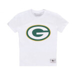 Mitchell Ness NFL Team Logo Tee Green Bay Pacers BMTRINTL1053-GBPWHIT