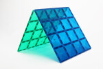 Connetix Connetix Tiles - Magnetické Základny Duhová Blue & Green 2 ks