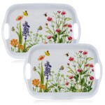 Sada melaminových táců MEADOW 36 x 25,5 cm 2 ks
