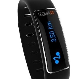 Rozbaleno - Technaxx ELEGANCE TX-39 / Fitness náramek / OLED / Bluetooth 4.0 / Android / iOS / černý / rozbaleno (4448.rozbaleno)