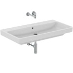 IDEAL STANDARD - i.Life B Dvojumyvadlo 102x54 cm, s přepadem, bez otvoru pro baterii, bílá T684301