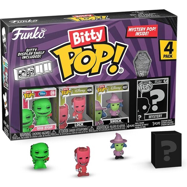 Funko Bitty POP: The Nightmare Before Christmas - Oogie Boogie (4pack)