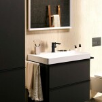 HANSGROHE - Tecturis E Umyvadlová baterie s výpustí, CoolStart, EcoSmart, matná černá 73023670