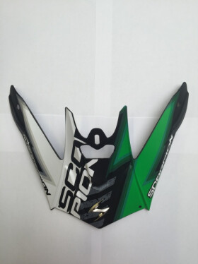 Kšilt Scorpion VX-20 Air Magnus matný černo/zelený - uni