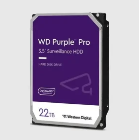 WD Purple Pro 22TB Bulk / HDD / 3.5" SATA III / 7 200 rpm / 512 MB cache / 24x7