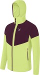 MONTURA Spitze Maglia, Sunny Lime/Wine Red velikost: M