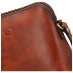 Luxusní dámská kožená crossbody Katana Kerto, hnědá