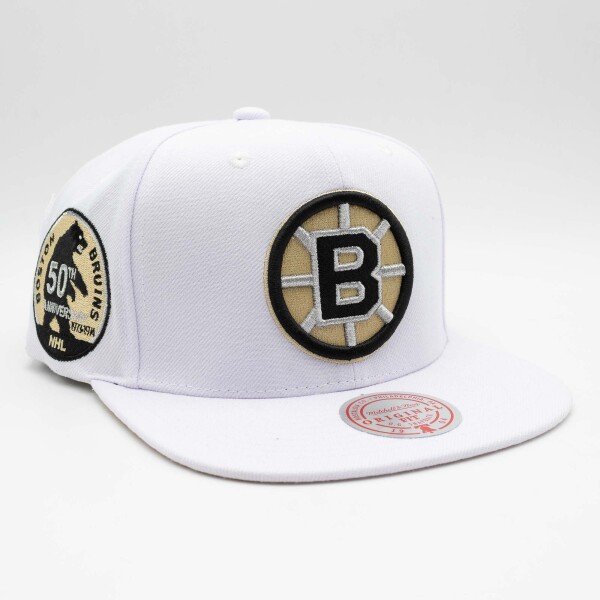 Mitchell & Ness Pánská kšiltovka Boston Bruins NHL Winter White Snapback
