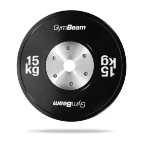 Gumový kotouč Competition Bumper - GymBeam (černá) (64681-3-15kg)