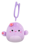 Squishmallows Klíčenka Fialový kaktus - Adrienne 9 cm