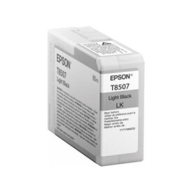 Inkoust EPSON ink čer ULTRACHROME HD "Kosatka" - Light Black - T850700 (80 ml) EDF_1090961