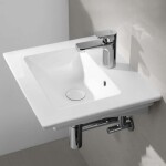 VILLEROY & BOCH - Venticello Umývátko 50x42 cm, s přepadem, 1 otvor pro baterii, alpská bílá 41245001