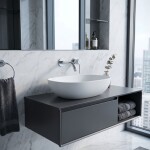 REA - Podomítková vanová baterie Venti Chrome REA-B9753