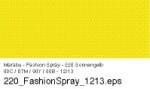 Barva na textil ve spreji Marabu Fashion Spray 100 ml - žlutá sluneční 220