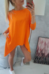 Halenka oversize oranžová UNI