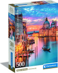 Puzzle Osvětlené Benátky 500 dílků - Clementoni